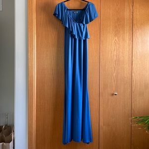 Maternity dress worn once, color Tealdenim, size S Molliya Long stretchy